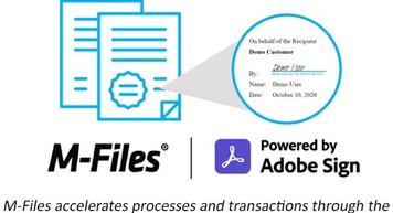 Signatures électroniques chez M-Files